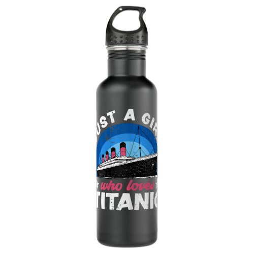 For Girls who just love the RMS Titanic  Stainless Steel Water Bottle