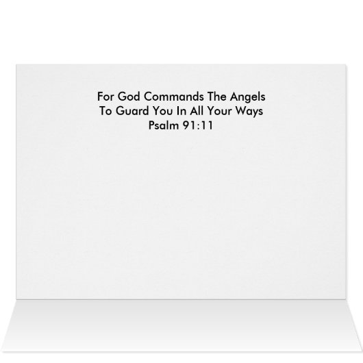 For God Commands The Angels (Inside Horizontal (Top))