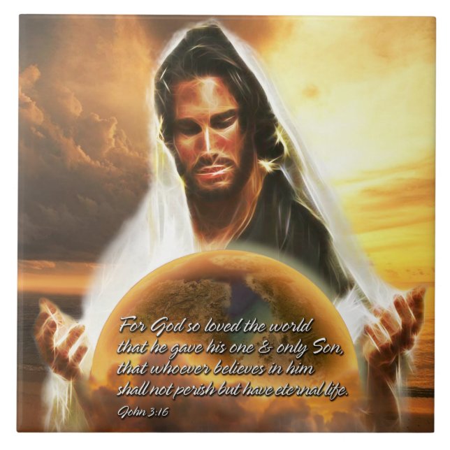 For God so Loved the World 2 Tiles (Front)