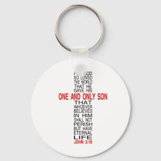 For God So Loved The World keychain