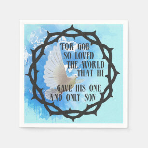 For God So Loved the World Napkins
