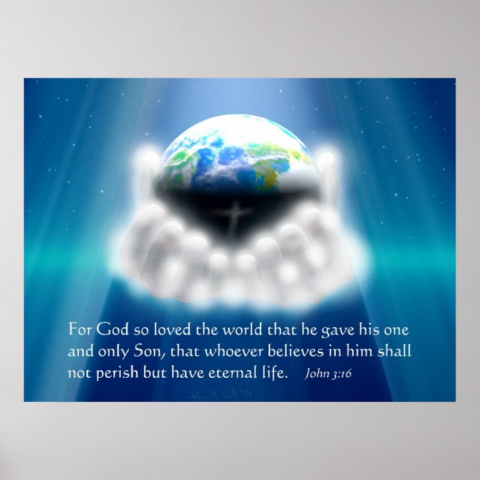 For God so loved the world Poster