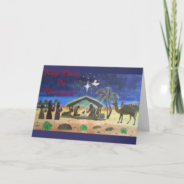 For God So Loves The World Greeting Card (Front)