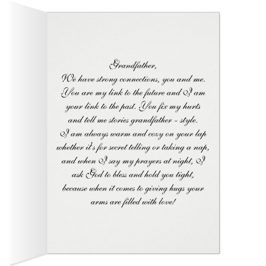 For Grandfather Rainbow Angel (Inside (Right))