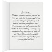 For Grandfather Rainbow Angel Cards (Inside (Right))