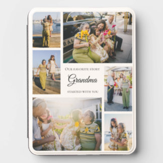 For Grandma Favorite Story photo collage white Kindle Cover