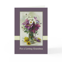 For Grandma on Mother's Day. Flower Painting