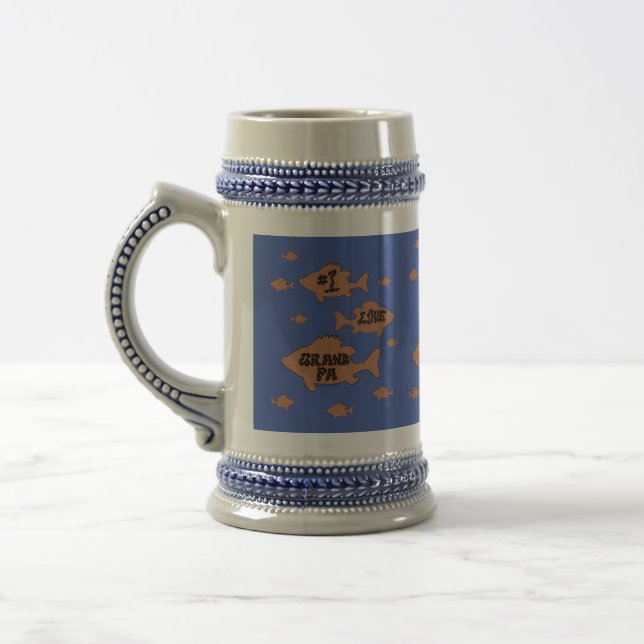For Grandpa Beer Stein (Left)