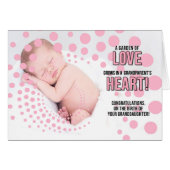 for Grandparents on the Birth of a Granddaughter (Front Horizontal)
