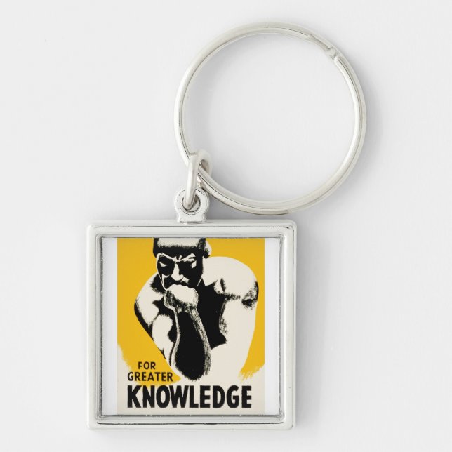 For Greater Knowledge Keychain (Front)