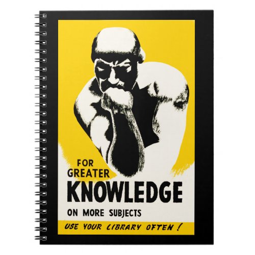 For Greater Knowledge Notebook