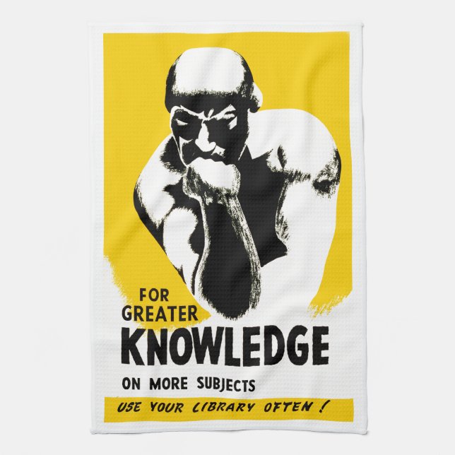 For Greater Knowledge Towel (Vertical)