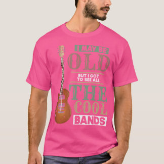 For Guitarist Musician Music Bass Fan Acoustic T-Shirt