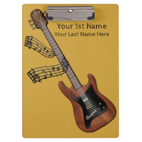 For Guitarists and Music Lovers Only _ Personalize Clipboard
