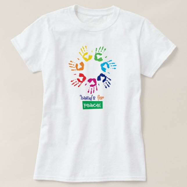 For Hands peace T-Shirt (Design Front)