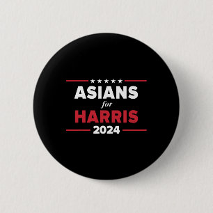 For Harris 2024 Kamala Harris For President Button