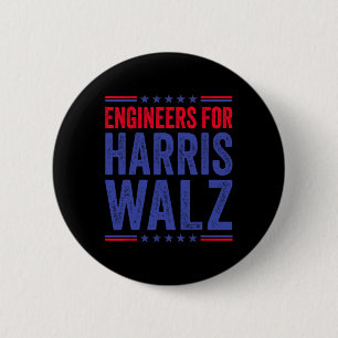 For Harris Wheimer Election 2024 Vote Kamala Waltz Button