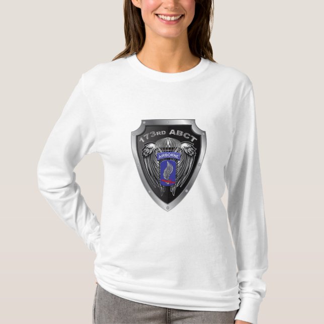 For Her-173rd Airborne Brigade Combat Team T-Shirt (Front)