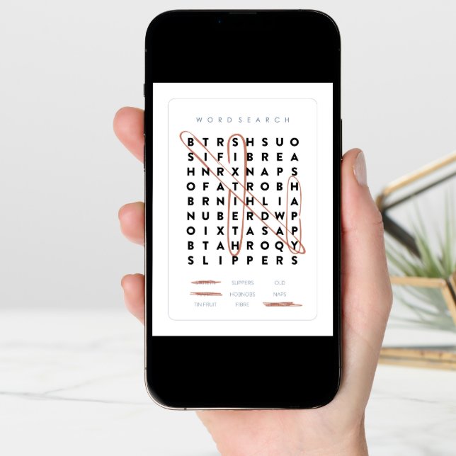 For Her 60th Funny Crossword Birthday Card (Front Digital)