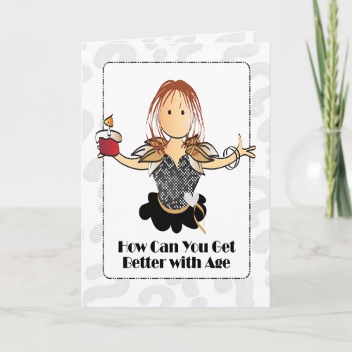 For Her Complimentary Sweet Woman Birthday Card