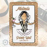 For Her Cruise Ship Girls Vacation Door  Magnet<br><div class="desc">Are you looking for a fun and funny magnet for your next cruise or girl's trip? You can customize this magnet with your name and message!</div>