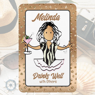 For Her Cruise Ship Girls Vacation Door  Magnet