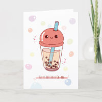 For Her Cu Tea Pun Birthday Card