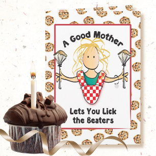 For Her Funny Mother Mom Happy Birthday Card