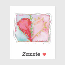 For Her Heart Sticker