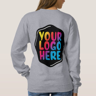 For Her Mama New Mom Add Your Logo Here Customized Sweatshirt