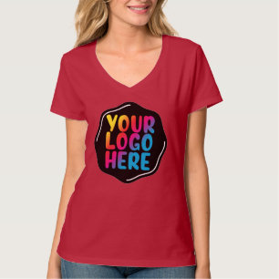 For Her Mama New Mom Add Your Logo Here Customized T-Shirt