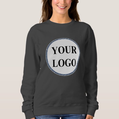 For Her Mama New Mom ADD YOUR LOGO HERE Sweatshirt