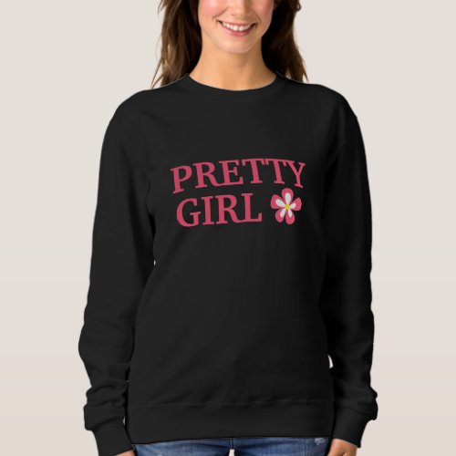 For Her Mama New Mom Pretty Modern Trendy Cute Sweatshirt