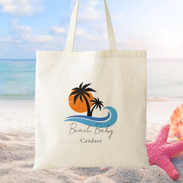 For Her Modern Summer Tropical  Tote Bag (Creator Uploaded)