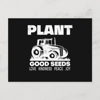 for her my tractor is sexy,farmers gift postcard