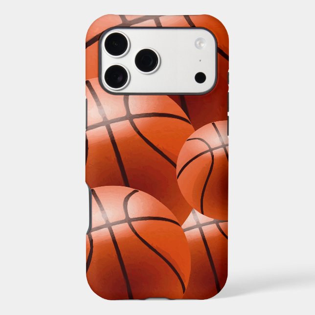 For Him Modern Graphic Basketball iPhone Case-Mate iPhone Case (Back)