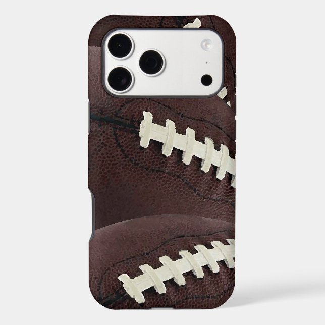For Him Modern Graphic Football iPhone Case-Mate iPhone Case (Back)