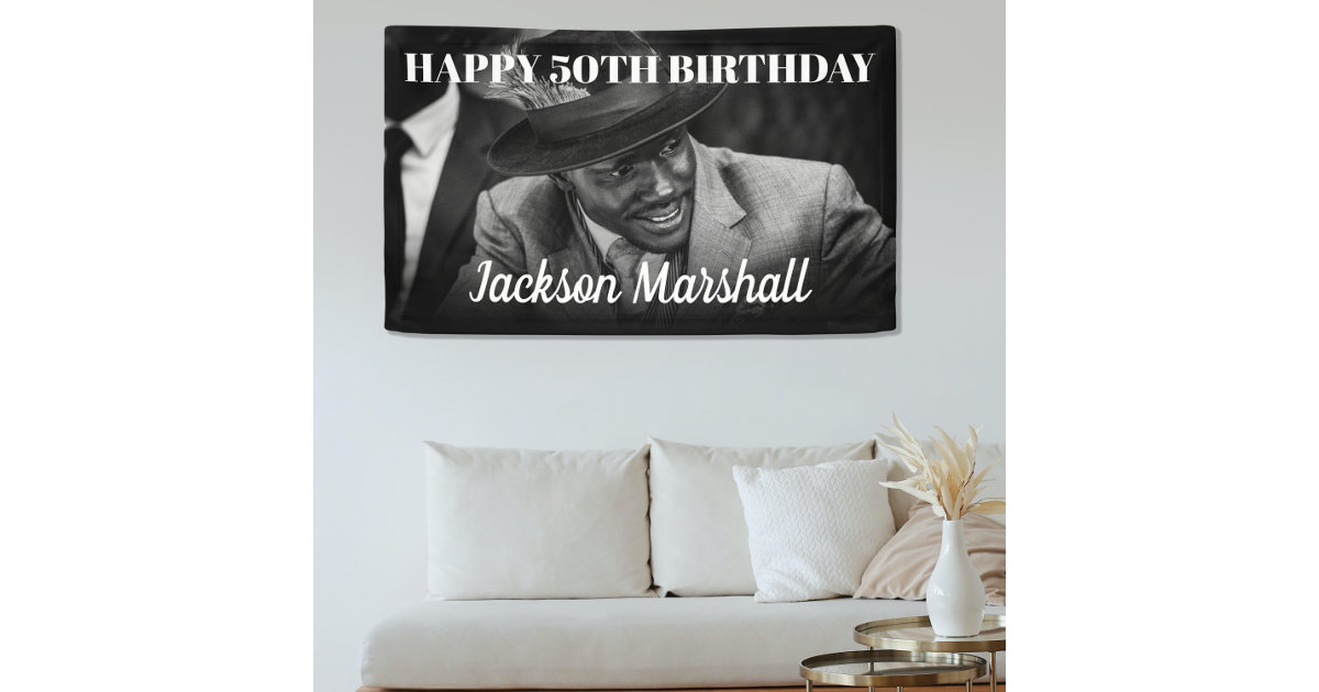 Birthday Canvas Banner