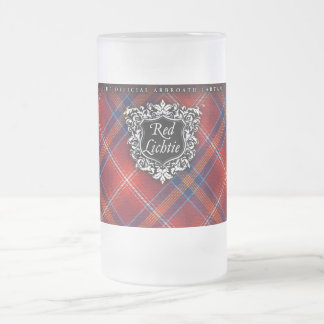 FOR HIM Red Lichtie Glass Mug - Customizable