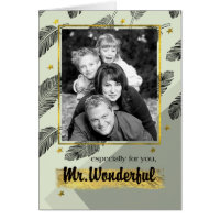 For Husband on Father's Day Custom Photo Cards