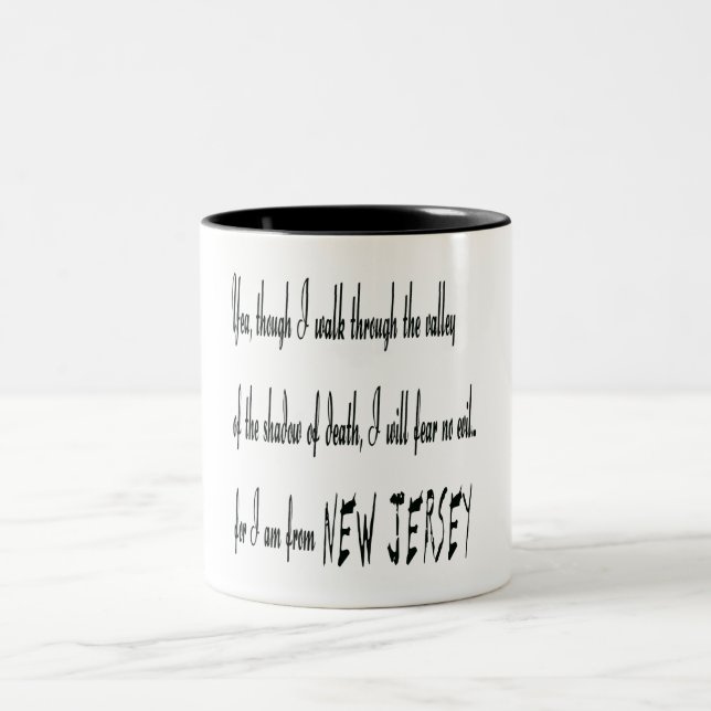For I Am From New Jersey Mug II (Center)