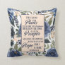 For I Know The Plans I Have For You Personalized Throw Pillow