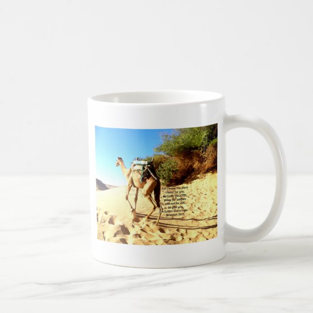 For I know the plans I have ....  Jeremiah 29:11 Coffee Mug (Right)