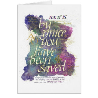"For It Is By Grace" Cards