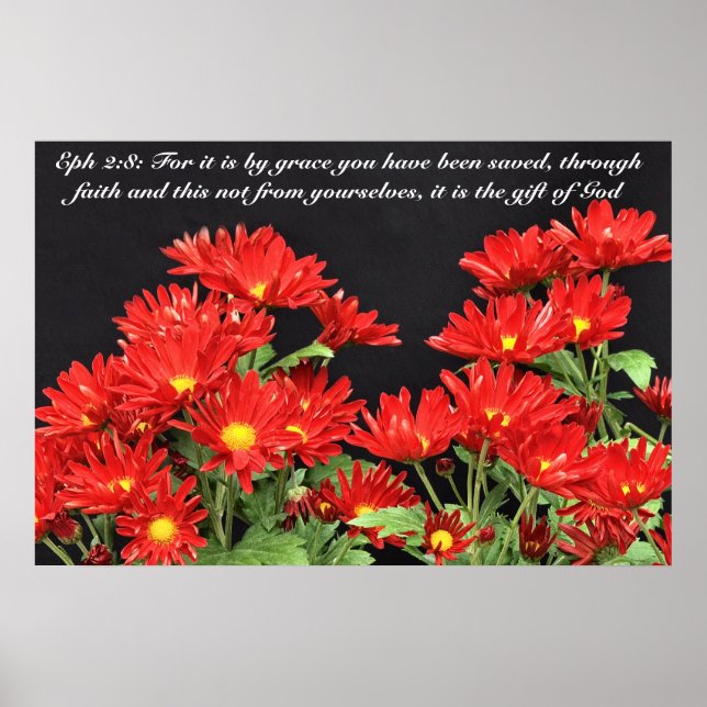 For it is by grace poster (Front)