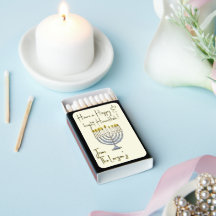For Jewish Holiday Happy Hanukkah Festive Menorah 