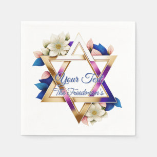 For Jewish Holidays Independence Bar Mitzvah Napkins