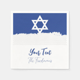 For Jewish Holidays Independence Bar Mitzvah Napkins