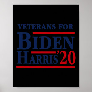 For Joe Biden Kamala Harris 2020 Election  Poster