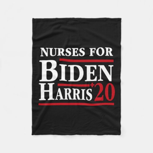 For Joe Biden Kamala Harris 2020 Nursing Rns Emt  Fleece Blanket